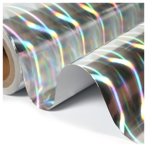 Papier adhésif holographique imperméable aluminisé Dasen, économique, imprimable au laser et à jet d'encre, 75 g/m², en rouleau - Product Image 4
