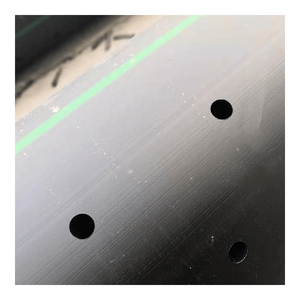 Memproduksi 125Mm Kualitas Baik Plastik Hdpe Tabung Drain <span class=keywords><strong>Pe</strong></span> Berlubang Poly <span class=keywords><strong>Tubing</strong></span> 4 Inch Polietilena Hitam Irigasi Harga