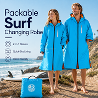 Robe de bain convertible et pliable de qualité supérieure, imperméable, pour le surf, la natation, le camping