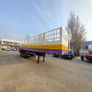 Zhongshengtianqi 4เพลาเหล็กปศุสัตว์รั้วรถพ่วง150กก. น้ำหนักบรรทุก - Product Image 2