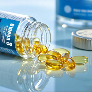 Kapsul Minyak Ikan Berkualitas Tinggi OEM/ODM Merek Pribadi Omega 3 Kapsul Minyak Ikan 60pcs/botol - Product Image 2