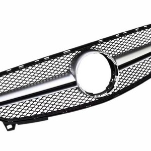 Parrilla Delantera de Plástico ABS para Mercedes-Benz Clase A W176, 2016-2018, Estilo GT de Una Sola Barra con Diseño de Cielo Estrellado - Product Image 4