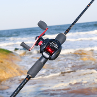 Kuying — canne à pêche de surfcasting en carbone, pêche en eau salée, casting, OEM, ODM, 1.83m, 1.95m, 1.5 Section
