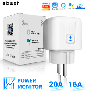 ปลั๊กไฟอัจฉริยะ Tuya Smart WiFi พร้อมซ็อกเก็ต ควบคุมผ่านแอป รองรับ <span class=keywords><strong>Alexa</strong></span> Voice Assistant ตั้งเวลา ตั้งค่าการใช้พลังงาน วัดค่าการใช้ไฟฟ้าได้ มีตัวเลือกกระแสไฟฟ้าหลากหลาย - Product Image 2