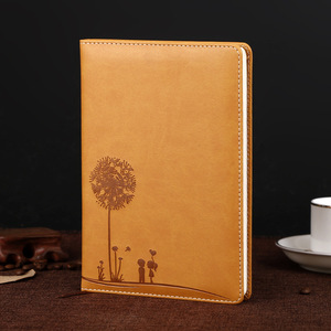 Durable 200 páginas A5 cuaderno de escritura rayado suave PU cuero diarios cuaderno para escribir Oficina escuela hogar negocio - Product Image 2