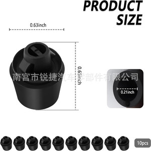Ruijie Door <b>Cushioning</b> <b>Pads</b> Rubber Plug 9054109117 For Toyota Lexus Camry Easy Install - Product Image 5