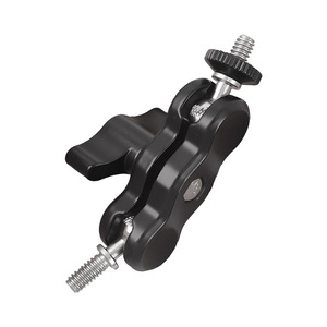 MLK Magic <b>Arm</b> Double Ball Head Stainless Steel Peanut Clip Universal <b>Monitor</b> Bracket Mount 5kg - Product Image 2
