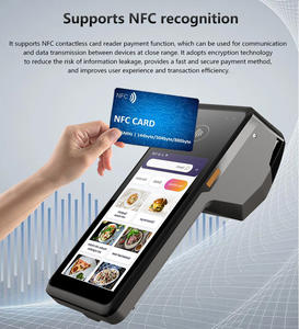 KT-V520 Fast 90mm/s POS <strong>Terminal</strong> Secure NFC 4G WIFI Retail <strong>Handheld</strong> POS With Thermal Printer For Bus Ticketing - Product Image 5