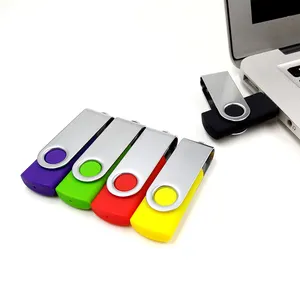 Harga grosir 4GB USB 2.0 3.0 Flash Drive 8gb Swivel USB Memory Stick untuk komputer