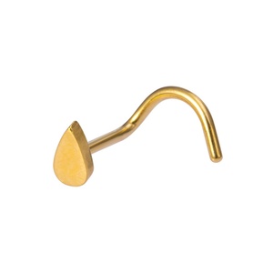 Gaby Wholesale Bijoux en acier inoxydable et PTFE, piercing de nez barre droite tendance et personnalisé - Product Image 6