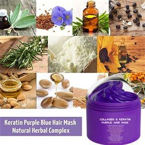 <span class=keywords><strong>Mascarilla</strong></span> Capilar Violeta de Colágeno Herbal y Queratina, Acondicionador Sin Amarillo <span class=keywords><strong>para</strong></span> <span class=keywords><strong>Cabello</strong></span> Rubio, Plateado, Decolorado, Gris, <span class=keywords><strong>Cenizo</strong></span> y Cobrizo - Product Image 3