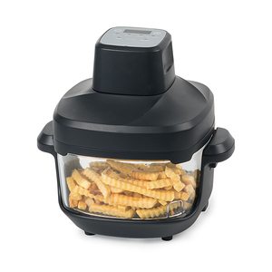 Friteuse à air en verre de 4,5 L 1,2 L Lave-vaisselle visible antiadhésif Friteuse à air chaud intelligente pour appareils ménagers - Product Image 4