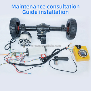 Mô tơ DC không chổi than sóng vuông 48V 60V 700W cho xe điện, xe máy, xe ba bánh, xe gokart, trục cầu sau, mô tơ BLDC - Product Image 5