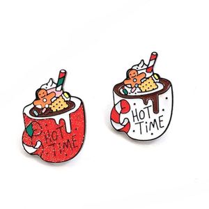 Pins de metal personalizados, teñidos y con acabado, listos para usar, con diseños de Witch Morty Vaccinated, con forma de jeringa de tamaño carta, teñidos en azul y en varios colores. - Product Image 5