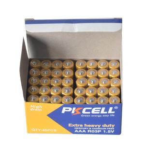 一次セルR03PバッテリーPKCELL超ヘビーデューティバッテリーAAA UM-4 1.5V - Product Image 3