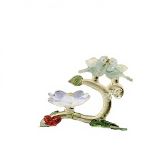 Tiny Glass World - Cúpula de Vidrio Soplado a Mano de Murano con Temática de Animales, Delfines, Música y Cruz, Decoración para el Hogar, Navidad, Pascua, San Valentín - Product Image 3
