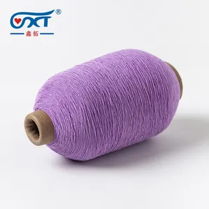 Çin 1807575 DCY Spandex elastik kaplı Polyester Dope boyalı iplik tedarikçisi