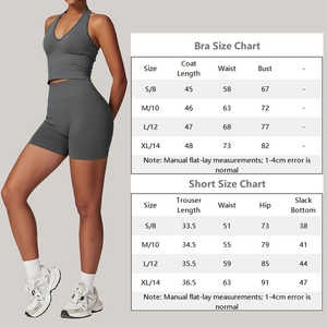 ชุดโยคะ 3 ชิ้นสำหรับผู้หญิง พิมพ์โลโก้ได้ ผ้าสแปนเด็กซ์/ไนลอน แห้งเร็ว น้ำหนักเบา เอวยืดหยุ่น คอตั้ง สีพื้น สำหรับออกกำลังกายกลางแจ้ง - Product Image 6