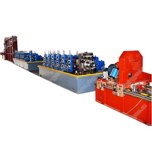 Nuovo tubo di acciaio laminatoio tondo in acciaio inox tubo linea di produzione con componenti di nucleo-pompa motore PLC industrie di costruzione - Product Image 1