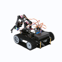 Kit de Coche con Brazo Robótico Programable ACEBOTT ESP32 para Arduino, Conjunto de Coche Robótico Inteligente para Kits de Automatización Educativos de Aprendizaje
