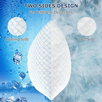 Oreillers en mousse à mémoire de forme Youtuo, garnissage réglable en gel rafraîchissant déchiqueté, bambou, personnalisables, doux