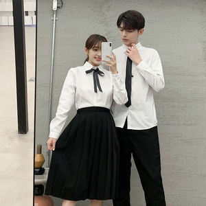 Vente en gros Coton Blanc Unisexe Collège Université <span class=keywords><strong>Lycée</strong></span> Étudiant Uniformes Scolaires Chemises <span class=keywords><strong>Blouse</strong></span> - Product Image 4