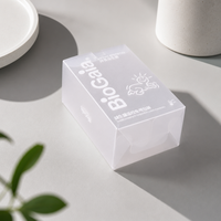 Boîte de rangement transparente résistante à la compression, économique, pour usage domestique