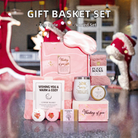 Nouveau coffret cadeau spa de luxe, couverture, bougie parfumée à l'aromathérapie, soin du corps, coffret cadeau premium pour femmes, soin personnel, vacances