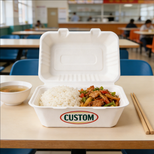 กล่องอาหารกระดาษสีขาวขนาด 8 ออนซ์ แบบใช้แล้วทิ้ง สำหรับใส่อาหารเดลิเวอรี่ พร้อมราคาโรงงาน เป็นมิตรกับสิ่งแวดล้อม - Product Image 5