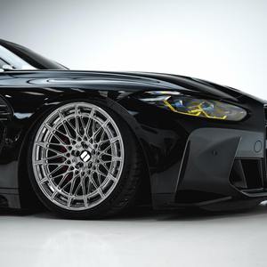 SY-09055 Jantes en alliage forgé sur mesure 1 pièce 18-24 <span class=keywords><strong>pouces</strong></span> chromées monobloc, jantes de voiture concaves forgées pour BMW G80 Audi - Product Image 1