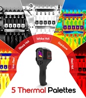 Caméra thermique industrielle infrarouge pour l'inspection des fuites de chaleur et la réparation électrique, caméra d'imagerie thermographique