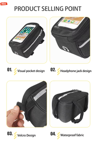 Sac de cadre de vélo en polyester imperméable, étui de <span class=keywords><strong>transport</strong></span> rigide en EVA pour vélo de route et VTT, sacs de roue de vélo - Product Image 5