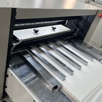 Équipement de plissage semi-automatique industriel de type couteau pour médias filtrants