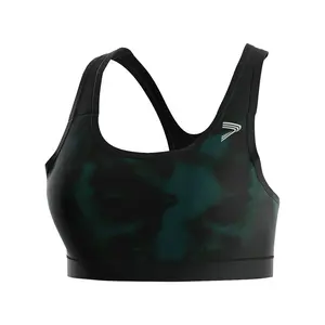 Odm wanita Gym Tank Top otot Gym empuk seksi Xxx Panty kebugaran kustom Logo olahraga atas Bra Yoga Gym