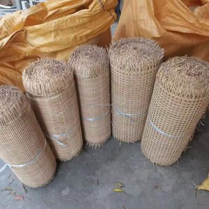 Sangle de <span class=keywords><strong>canne</strong></span> en rotin naturel de haute qualité feuille de rotin indonésien rouleau de matière première pour chaises meubles décor à la maison plafond - Product Image 2