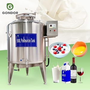 Réservoir de pasteurisation usagé Fromage <span class=keywords><strong>Yaourt</strong></span> Crème glacée Lait <span class=keywords><strong>Pasteurisateur</strong></span> 30l 200l 300l 500 Litre Équipement - Product Image 1