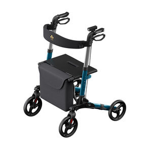 7.6Kg Ultra Hafif Yürüteç, Yaşlılar İçin İç ve Dış Mekan Günlük Hareketlilik Yardımı Olarak LED Işıklar ve Saklama Fonksiyonu ile Donatılmıştır - Product Image 4