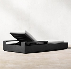 Offre Spéciale <span class=keywords><strong>de</strong></span> <span class=keywords><strong>soleil</strong></span> populaire moderne avec accoudoir en aluminium piscine extérieure chaise longue <span class=keywords><strong>de</strong></span> plage chaise longue portable extérieure - Product Image 5