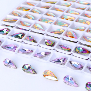 Qiyi K9 kính giọ<span class=keywords><strong>t</strong></span> nước mắ<span class=keywords><strong>t</strong></span> hình dạng hiệu ứng màu sắc chấ<span class=keywords><strong>t</strong></span> lượng cao hình dạng lạ mắ<span class=keywords><strong>t</strong></span> lấp lánh sáng điểm trở lại đá để trang trí - Product Image 6