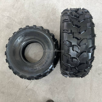 Pneu et jante 8 pouces 21x7.00-8 21x7-8 à 4 trous pour ATV, tondeuse à gazon, UTV, kart, buggy