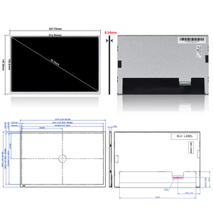 Ban đầu AUO 10.1 <span class=keywords><strong>inch</strong></span> xách tay ECG IPS hiển thị 1280*800 <span class=keywords><strong>LCD</strong></span> Bảng điều chỉnh 10.1 <span class=keywords><strong>inch</strong></span> TFT <span class=keywords><strong>LCD</strong></span> hiển thị mà không cần cảm ứng điện dung - Product Image 2