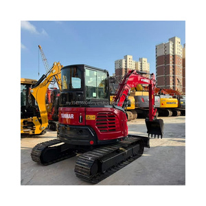 Excavadora Usada Original Yanmar VIO55, Compacta, Hidráulica, con Giro Cero, para Construcción, Jardinería y Servicios Públicos - Product Image 3
