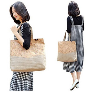Bolso Tote de Corcho Ecológico para Mujer, Bolso de Mano Cruzado de Alta Calidad para Uso Diario, Viajes, Senderismo y Camping - Product Image 3