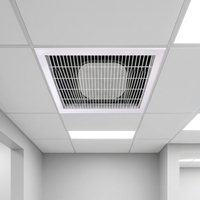 Diffuseur carré en plastique ABS SGFW4075 400x750mm avec filtre et boîte de plénum PB et adaptateur carré-rond MA, kit HVAC