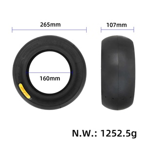 ยาง ULIP 105//50-6.5 แบบเติมลมร้อนเต็มวง ไม่มียางใน สำหรับล้อหน้าและล้อหลัง ขนาด 11 นิ้ว ยางกันลื่นสำหรับรถแข่ง อะไหล่เปลี่ยนยาง - Product Image 2