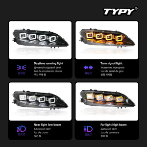 Fari auto TYPY per Mazda 6 2003-2015 lampade a LED per auto Upgrade a <span class=keywords><strong>Bugatti</strong></span> Styling accessori Full LED Plug And Play auto - Product Image 4
