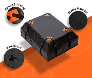 <b>PVC</b> Sports Design SUV Luggage Holder with Three Side Opening and 110x85x42cm Size for <b>Top</b> of Car 401-500L Capacity - Product Image 2