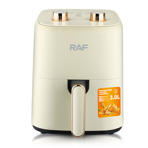 Friteuse à air chaud entièrement automatique sans huile 3L 1300W pour la maison, modèle 2026, avec fonction barbecue - Product Image 2