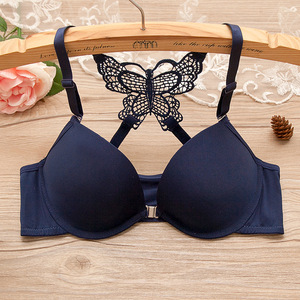 Reggiseni con chiusura frontale posteriore e Set di biancheria intima da donna Set di reggiseni da donna con vendita calda a farfalla incrociata per ragazza 4 Set ferretto disponibile - Product Image 6