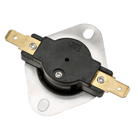 KSD314 25A 45A Protection thermique à réinitialisation automatique manuelle, interrupteur de coupure de température, thermostat à disque bimétallique pour sèche-linge, lave-linge